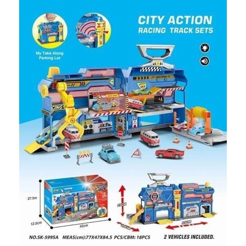 Maxik, парковка с транспортными средствами и принадлежностями