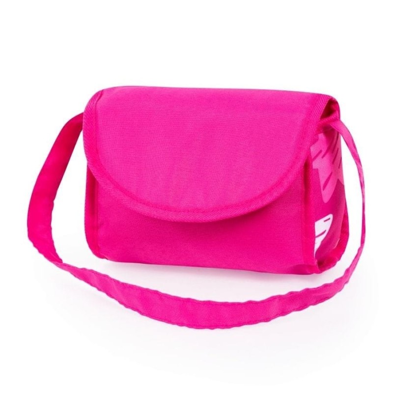 Bayer Design, Smarty, глубокая тележка для кукол с сумкой и аксессуарами, розовый