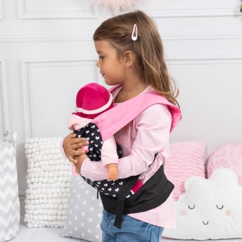 Bayer Design, EasyCarry, кенгуру для кукол, розовый и черный