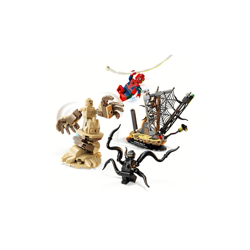 76334 LEGO Marvel Spider-Man Человек-паук против Песочного человека