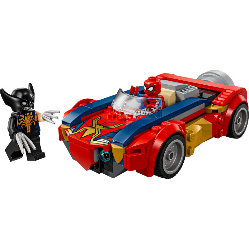 76336 LEGO Marvel Spider-Man Веномизированный Росомаха с машиной Человека-паука