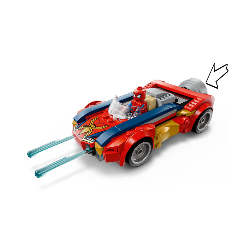 76336 LEGO Marvel Spider-Man Веномизированный Росомаха с машиной Человека-паука