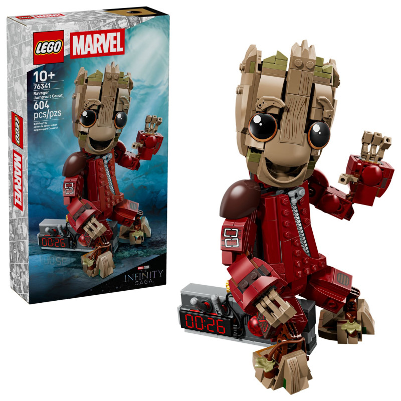 76341 LEGO Marvel Грут в комбинезоне Опустошителя