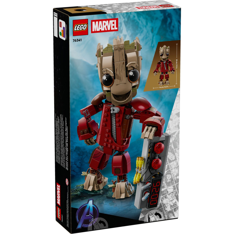 76341 LEGO Marvel Грут в комбинезоне Опустошителя