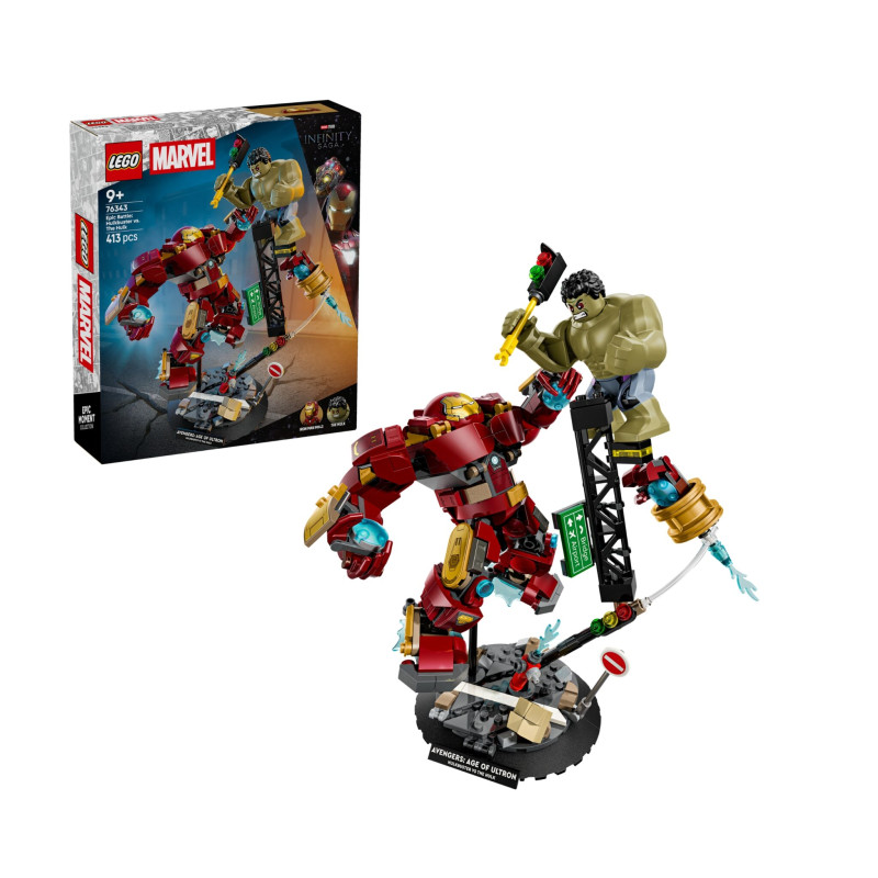 76343 LEGO Marvel Avengers Эпическая битва: Халкбастер против Халка