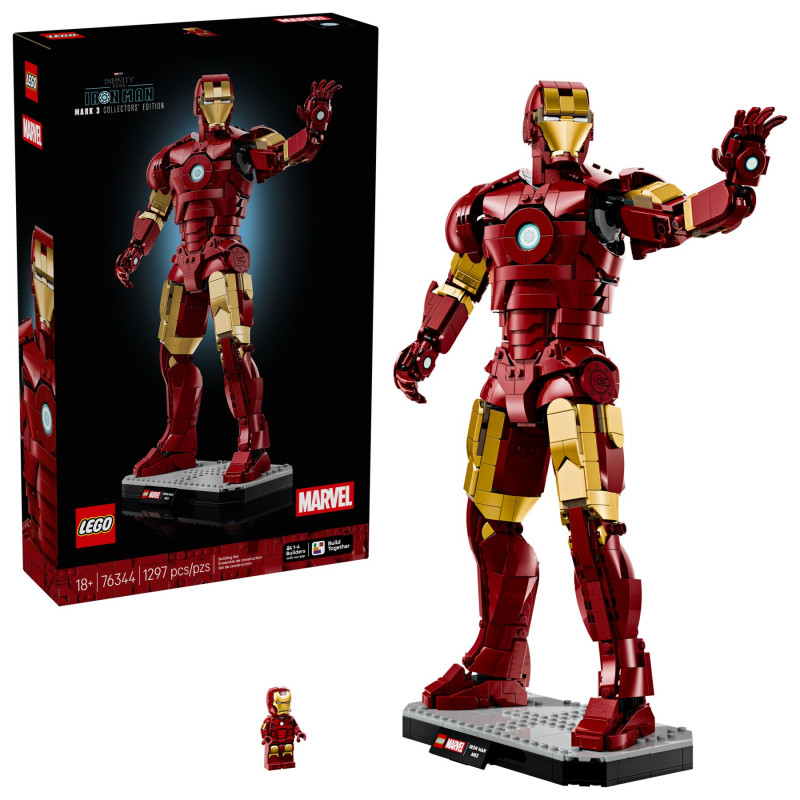 76344 LEGO Marvel Сборный Железный Человек Mark 3