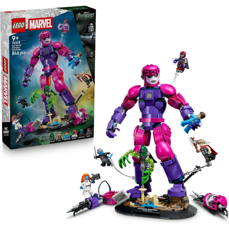 76348 LEGO Marvel Avengers Судный день Мстителей: Эпическая битва