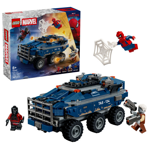76349 LEGO Marvel Spider-Man Погоня Человека-паука за тюремным транспортом