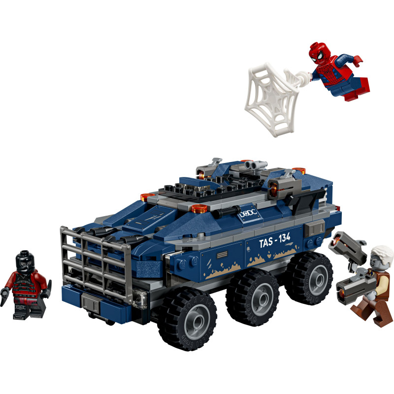 76349 LEGO Marvel Spider-Man Погоня Человека-паука за тюремным транспортом