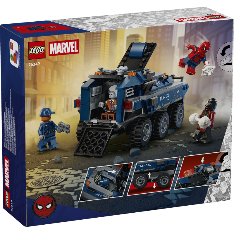 76349 LEGO Marvel Spider-Man Погоня Человека-паука за тюремным транспортом