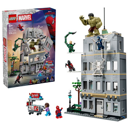 76350 LEGO Marvel Spider-Man Человек-паук против Халка: Эпическое столкновение