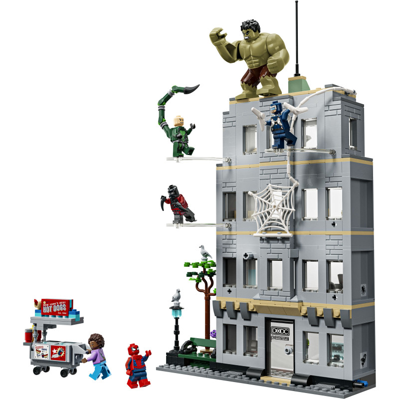 76350 LEGO Marvel Spider-Man Человек-паук против Халка: Эпическое столкновение