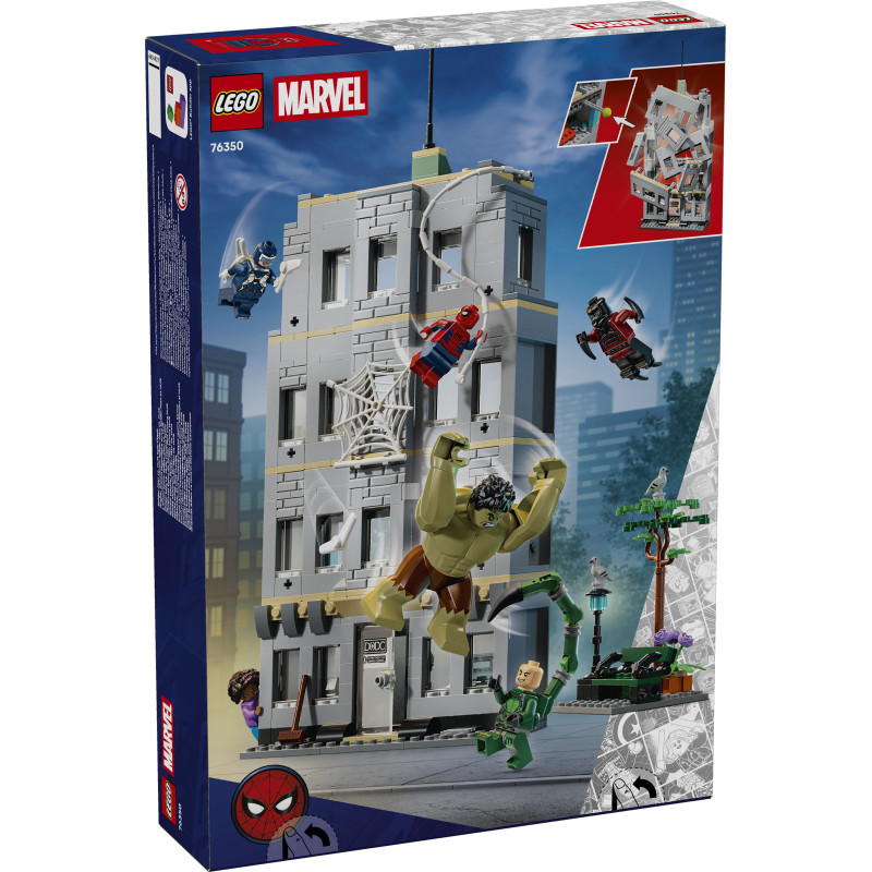 76350 LEGO Marvel Spider-Man Человек-паук против Халка: Эпическое столкновение
