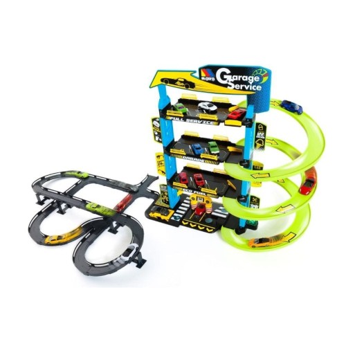 Molto, паркинг с треком и автомобилей, 4-х этажный