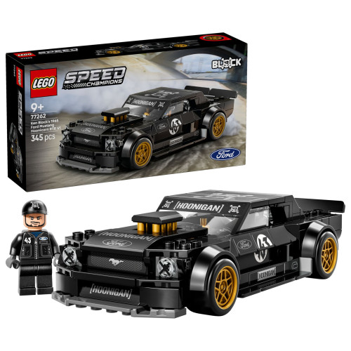 77262 LEGO Speed Champions Ford Mustang Hoonicorn V1 1965 года Кена Блока