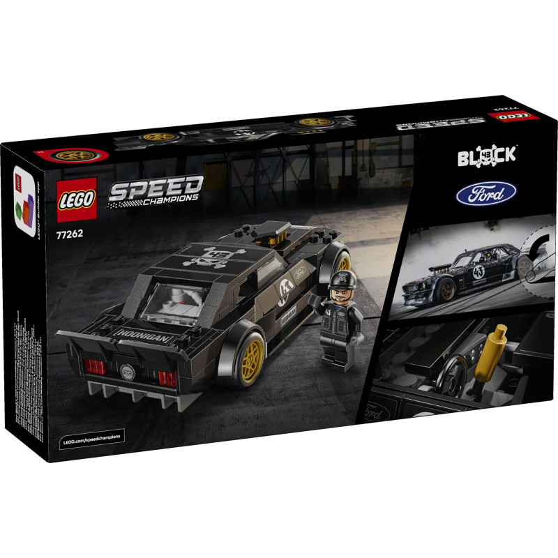 77262 LEGO Speed Champions Ford Mustang Hoonicorn V1 1965 года Кена Блока