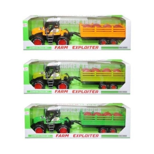 Swede, трактор с прицепом