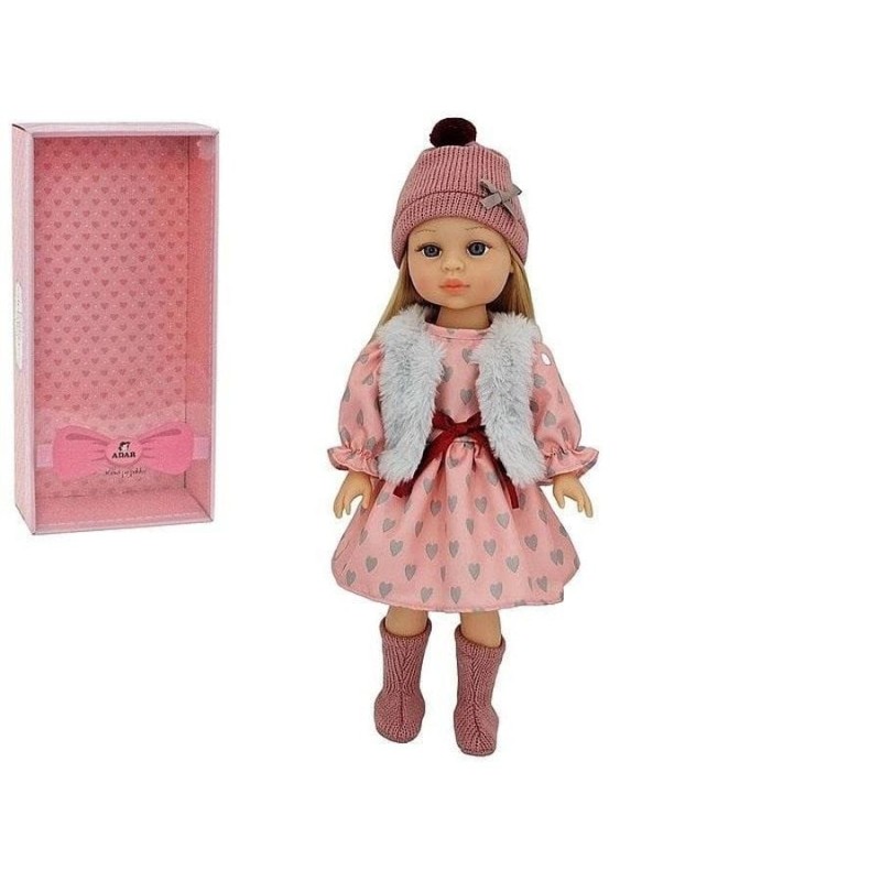 Adar, кукла с польским звуком, платье в форме сердца, 38 см