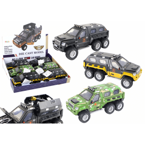 Lean Toys, интерактивный внедорожник с пушкой