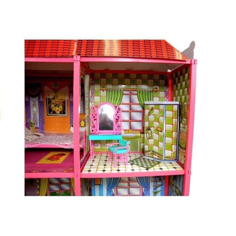 Lean Toys, кукольный домик, набор аксессуаров