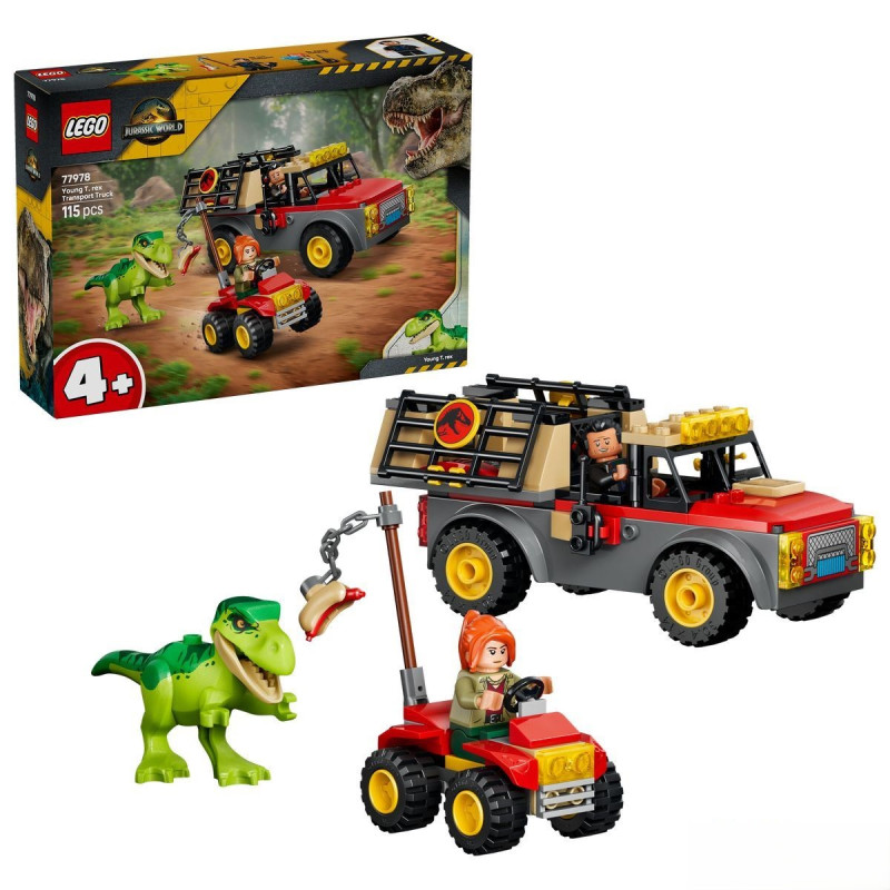 77978 LEGO Jurassic World Грузовик для перевозки детеныша тираннозавра
