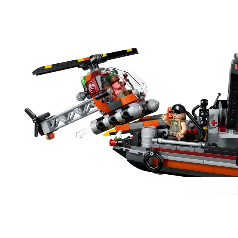 77983 LEGO Jurassic World Нападение Мозазавра на лодку