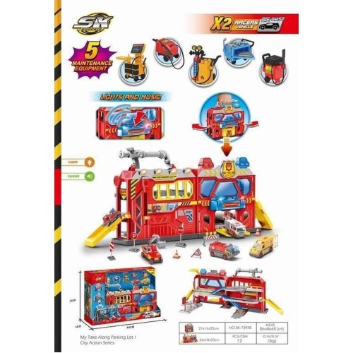 Maxik, парковка с принадлежностями