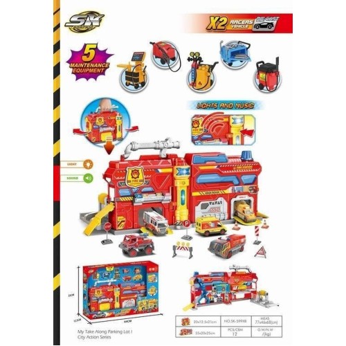 Maxik, парковка с принадлежностями