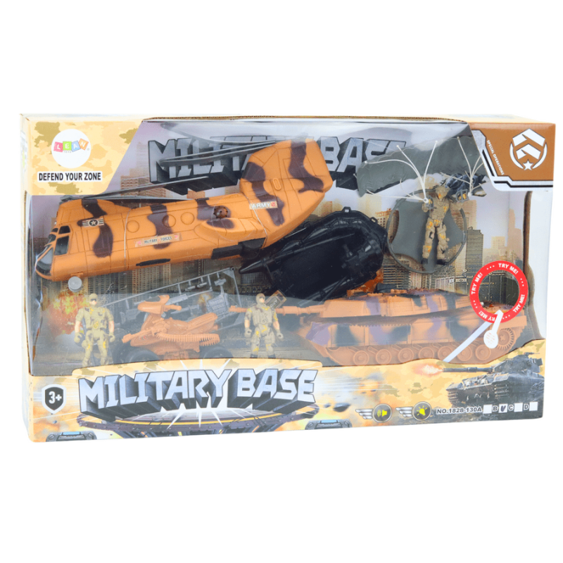 Lean Toys, комплект военной техники, 7 элементов
