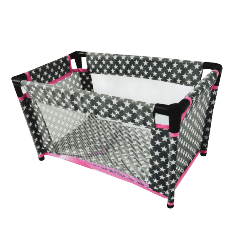 Lean Toys, кукольная кровать в сумке, звезды