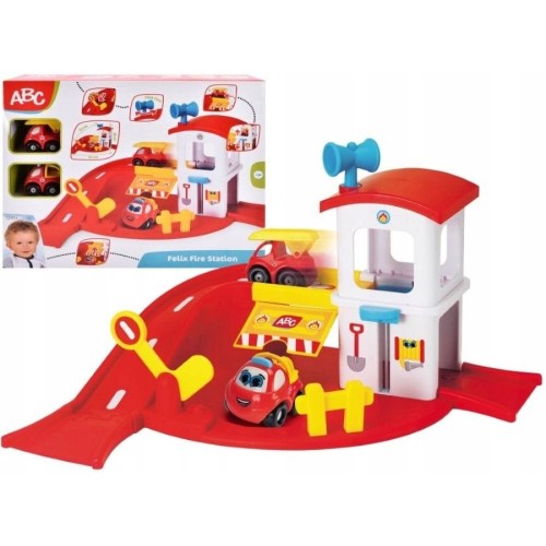 Simba, ABC, пожарная часть Felixa, комплект с транспортными средствами,2 шт.