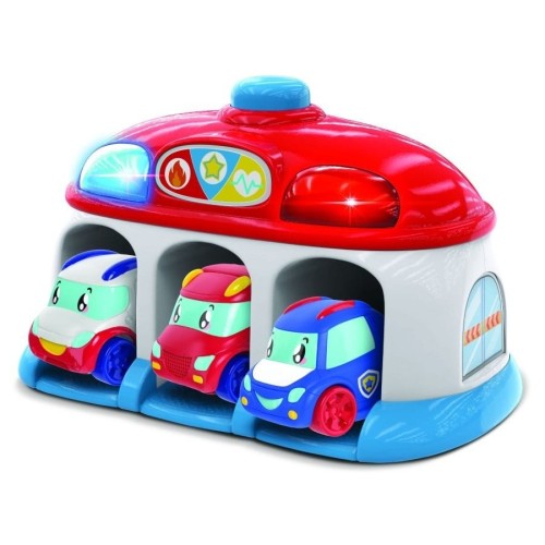 Dumel, городской флот Tiny, спасательная станция с транспортными средствами, 3 шт.