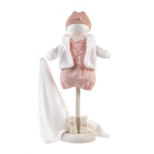 Llorens, платье для куклы, с белой курткой, 38 см