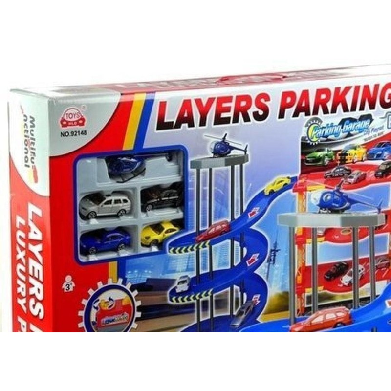 Lean Toys, парковка на уровне с дорожкой и лифтом