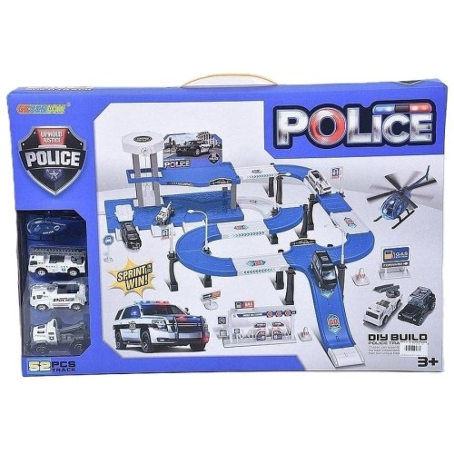 Adar, полицейская парковка с транспортными средствами и аксессуарами