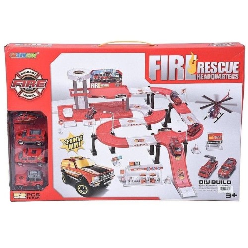 Адар, пожарная автостоянка с транспортными средствами и аксессуарами