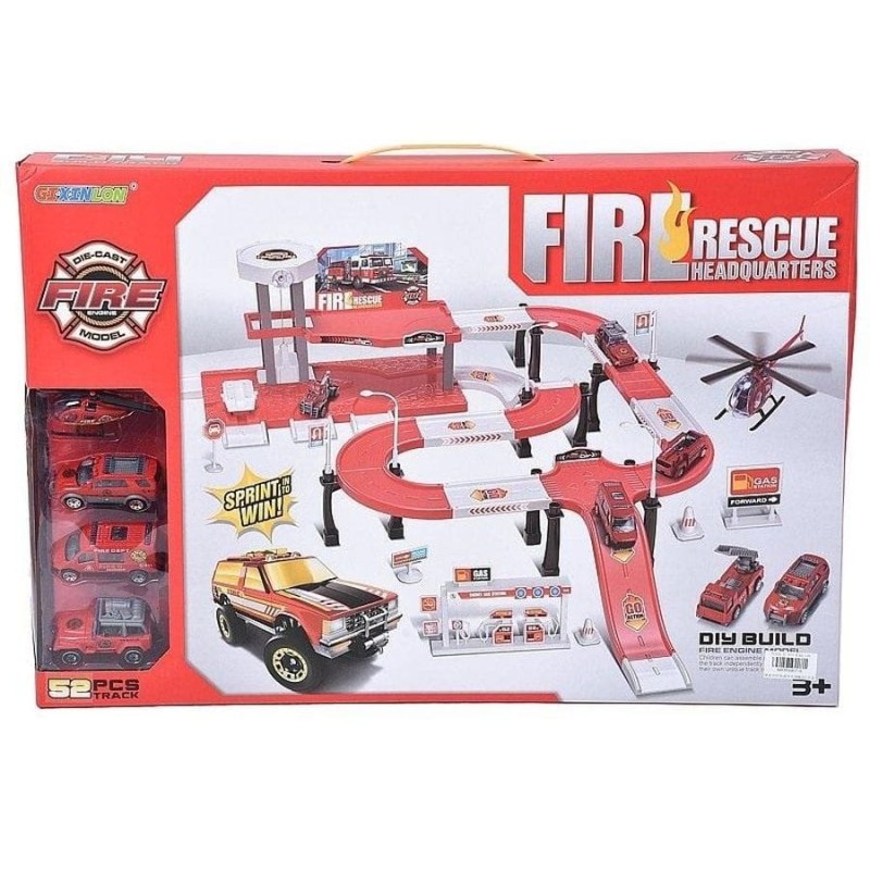 Адар, пожарная автостоянка с транспортными средствами и аксессуарами