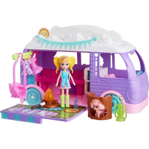 Polly Pocket, глэмпинг Ван Кемпер, кукольный игровой набор
