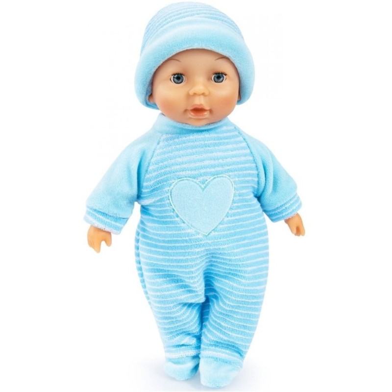 Bayer Design, First Words Baby, интерактивная детская кукла, синий, 28 см