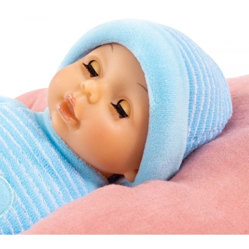 Bayer Design, First Words Baby, интерактивная детская кукла, синий, 28 см