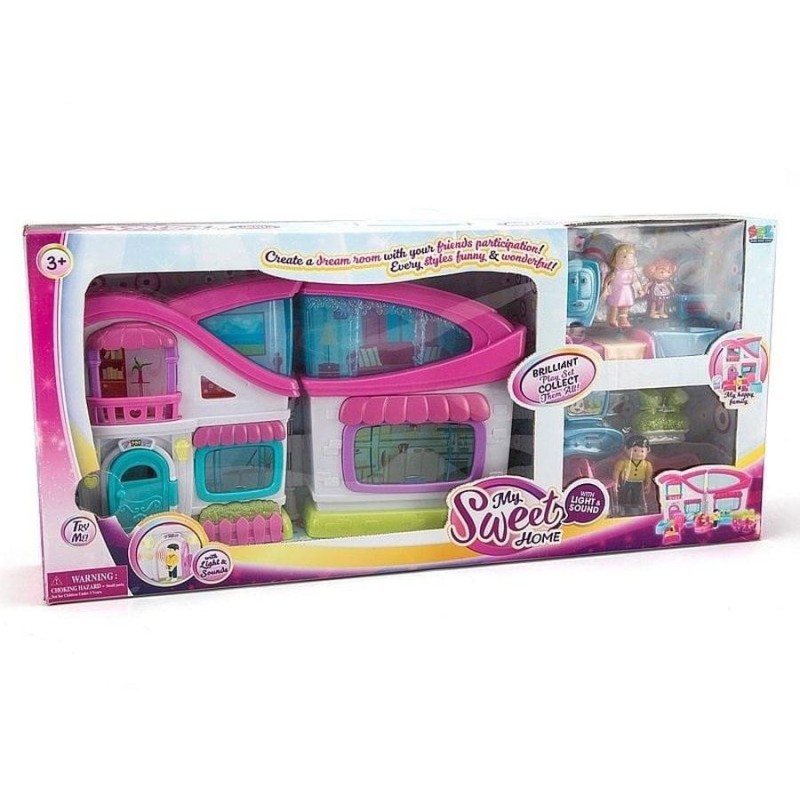 Адар, интерактивный домик с фигурками и мебелью