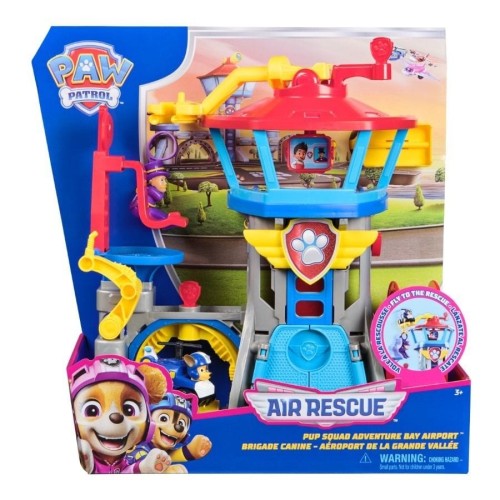 Paw Patrol, Air Rescue, Pup Squad Adventure Bay Airport, база наблюдения с посадочной площадкой и транспортным средством