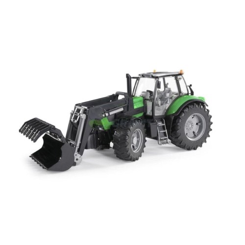 Bruder, Deutz - Fahr 8280 TTV, трактор с фронтальным погрузчиком, сельскохозяйственный автомобиль