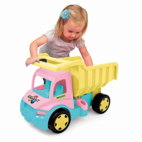 Wader, гигант, самосвал, розово-кремовый, 55 см