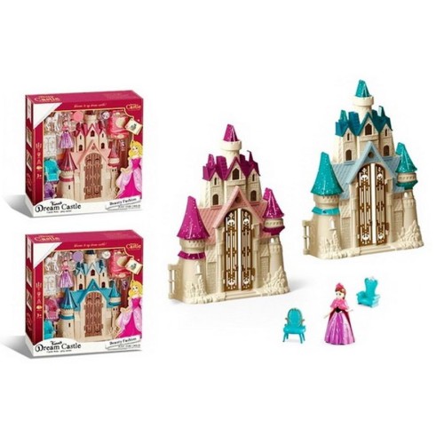 Швед, кукольный замок с королевой