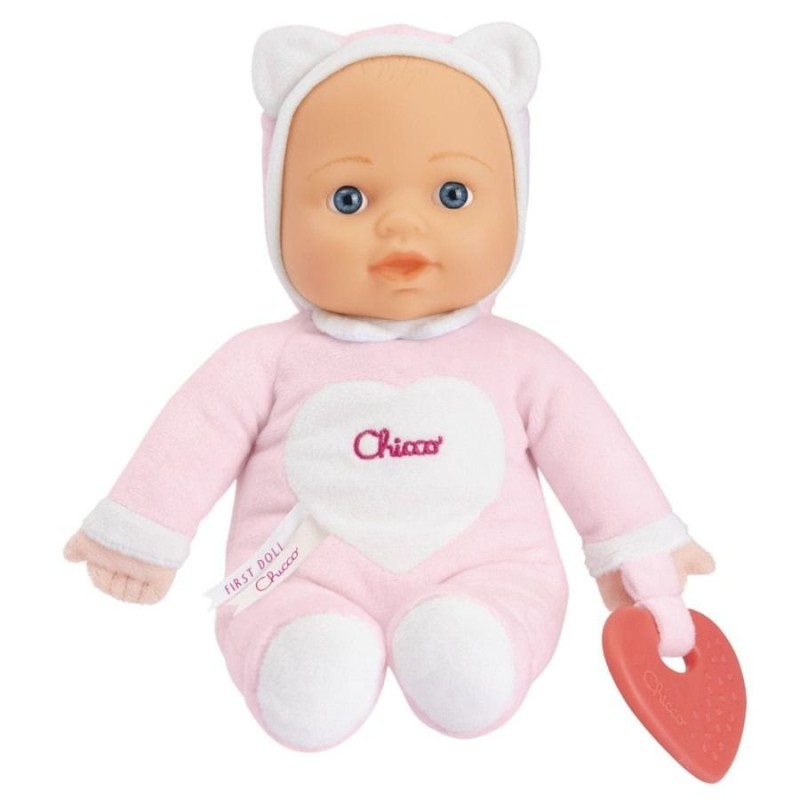 Chicco, Dolls, моя первая кукла, детская кукла, розовый
