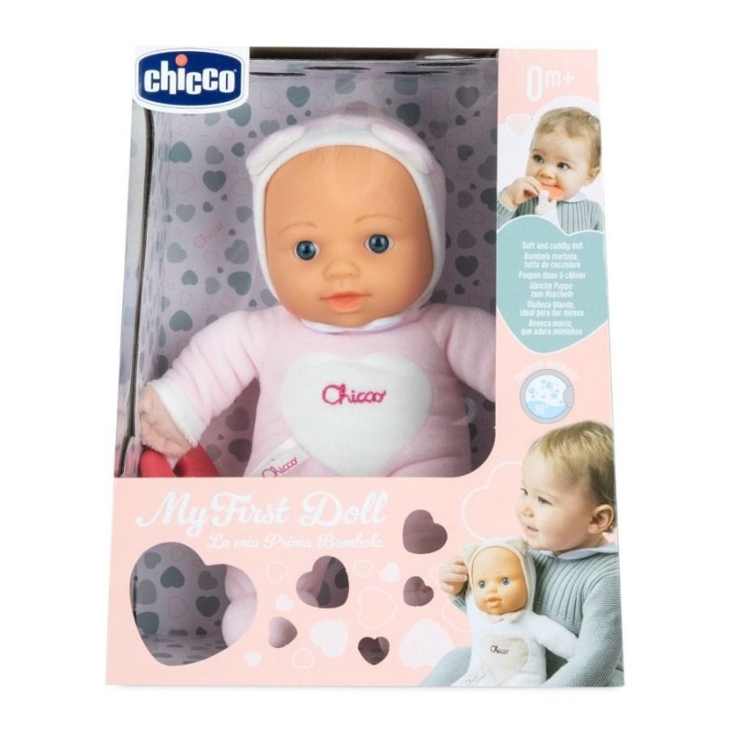Chicco, Dolls, моя первая кукла, детская кукла, розовый