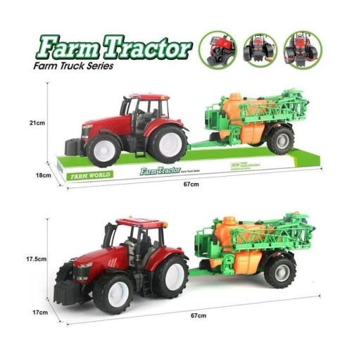 Toys, трактор с распылителем