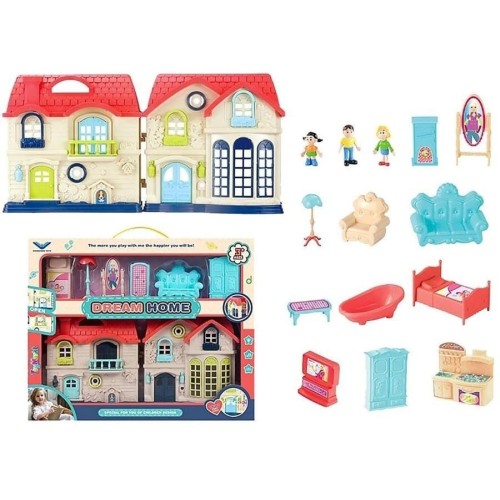 Trifox, кукольный домик с мебелью