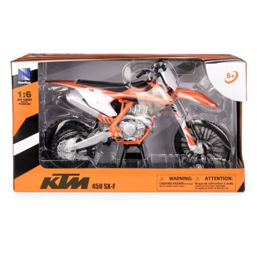 Daffi, KTM 450 SX-F 2018, мотоцикл, металлическая модель, 1: 6